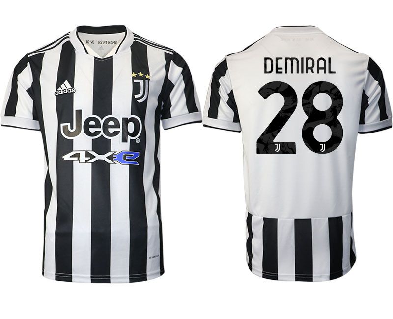 Men 2021-2022 Club Juventus home aaa version white #28 Adidas Soccer Jersey